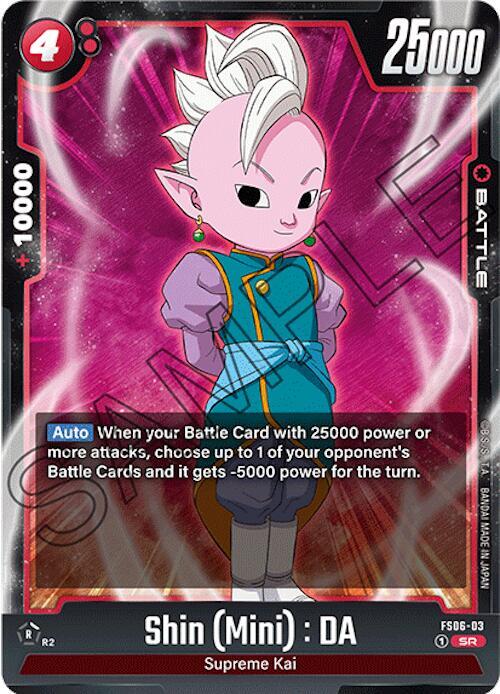 Shin (Mini) : DA FS06-03 card from Starter Deck 6: Son Goku (Mini)