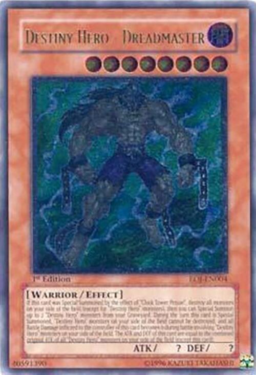 Destiny Hero - Dreadmaster (UTR) EOJ-EN004 card from Enemy of Justice