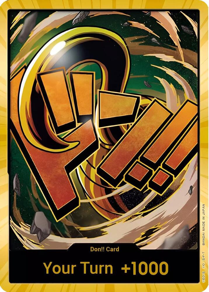 DON!! Card (Crocodile) (Gold) card from Premium Booster -The Best-