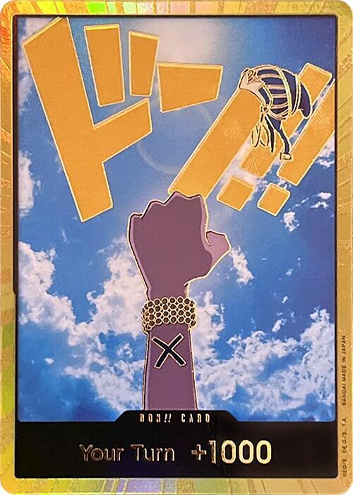 DON!! Card (Vivi) (Gold) card from Premium Booster -The Best-