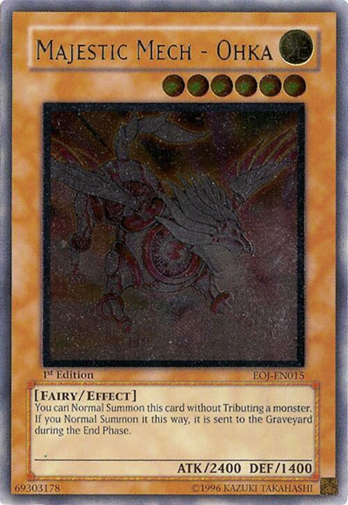 Majestic Mech - Ohka (UTR) EOJ-EN015 card from Enemy of Justice