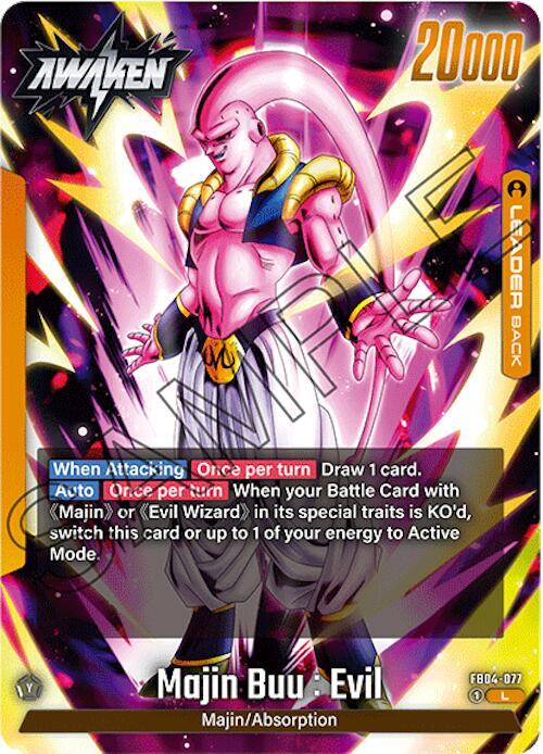 Majin Buu : Evil FB04-077 card from Ultra Limit