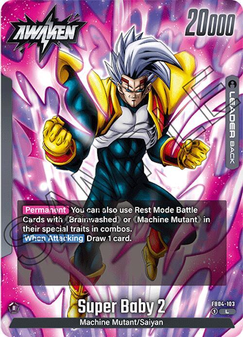 Baby Vegeta // Super Baby 2 FB04-103 card from Ultra Limit