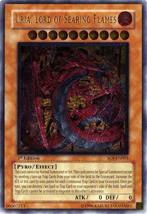 Uria, Lord of Searing Flames (UTR) SOI-EN001 card from Shadow of Infinity