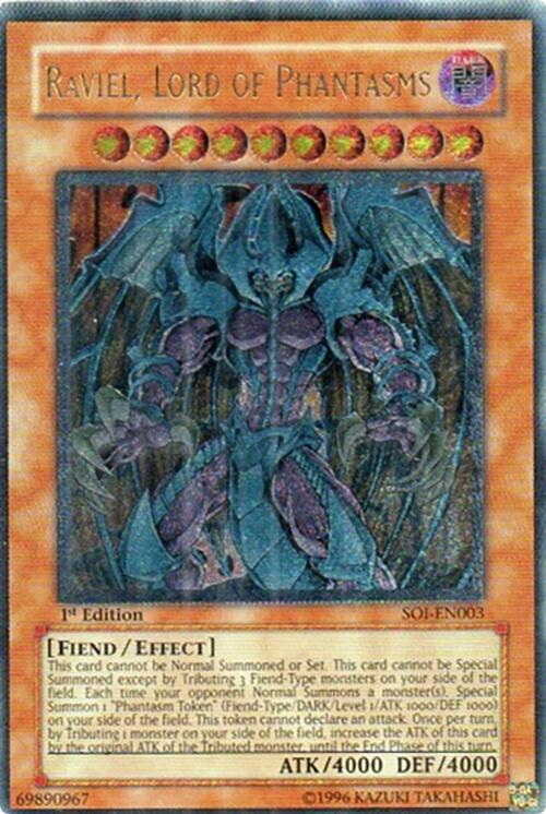 Raviel, Lord of Phantasms (UTR) SOI-EN003 card from Shadow of Infinity