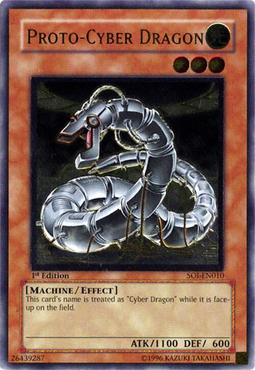 Proto-Cyber Dragon (UTR) SOI-EN010 card from Shadow of Infinity