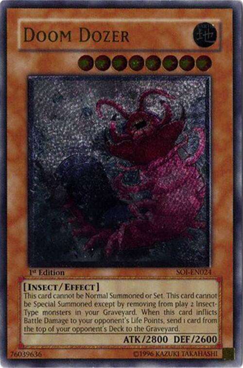 Doom Dozer (UTR) SOI-EN024 card from Shadow of Infinity