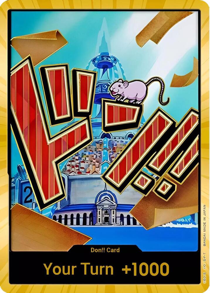 DON!! Card (Iceberg) (Gold) card from Premium Booster -The Best-