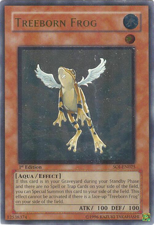 Treeborn Frog (UTR) SOI-EN025 card from Shadow of Infinity