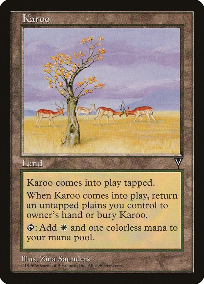Karoo card from Visions