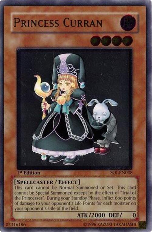 Princess Curran (UTR) SOI-EN028 card from Shadow of Infinity