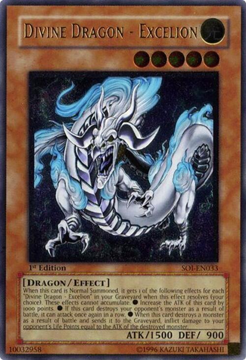 Divine Dragon - Excelion (UTR) SOI-EN033 card from Shadow of Infinity