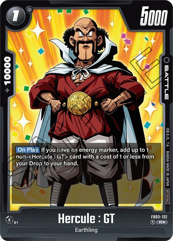 Hercule : GT (Tournament Pack 04) FB03-132 card from Tournament and Championship Promos