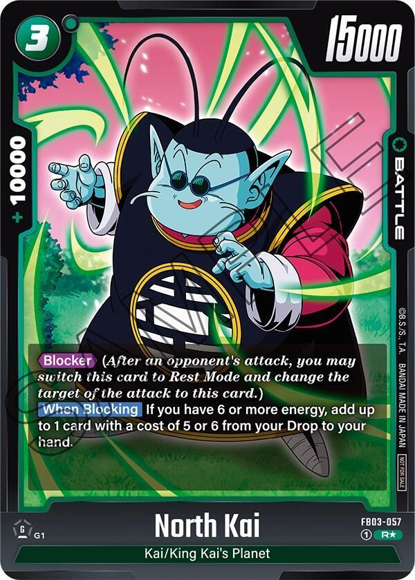 North Kai (Tournament Pack 04) FB03-057 card from Tournament and Championship Promos