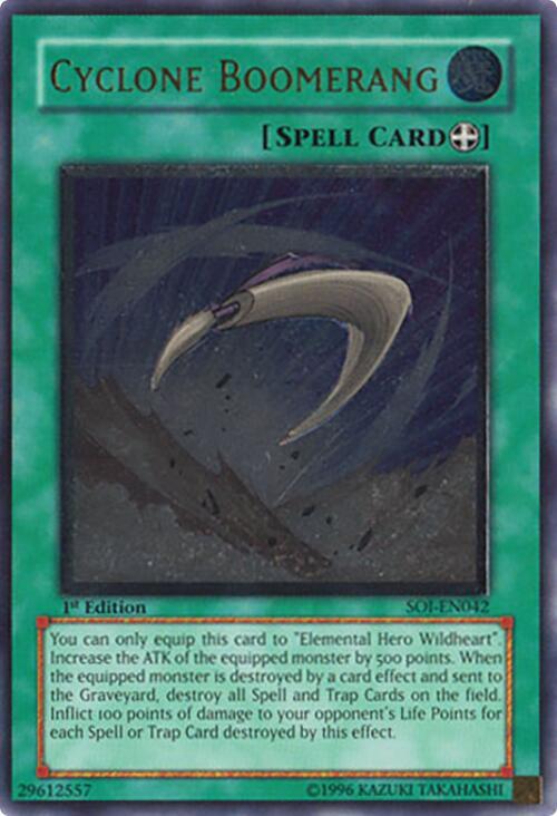 Cyclone Boomerang (UTR) SOI-EN042 card from Shadow of Infinity