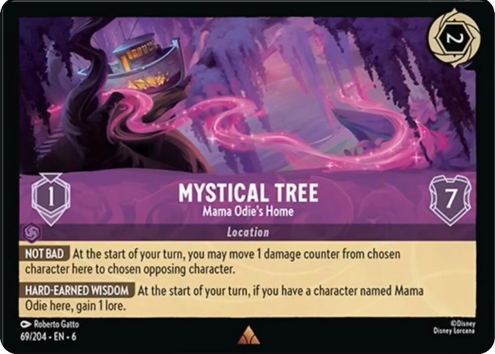 Mystical Tree - Mama Odie's Home 69/204 card from Azurite Sea