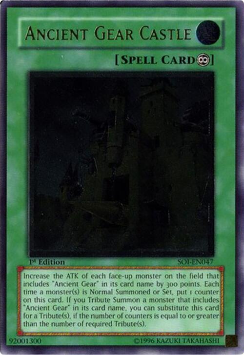 Ancient Gear Castle (UTR) SOI-EN047 card from Shadow of Infinity