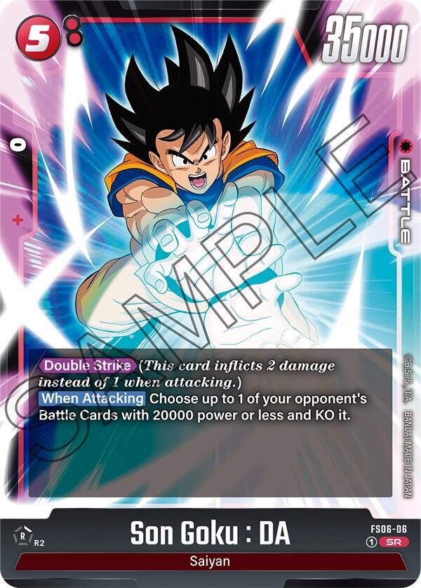 Son Goku : DA FS06-06 card from Starter Deck 6: Son Goku (Mini)