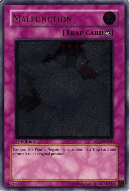 Malfunction (UTR) SOI-EN060 card from Shadow of Infinity