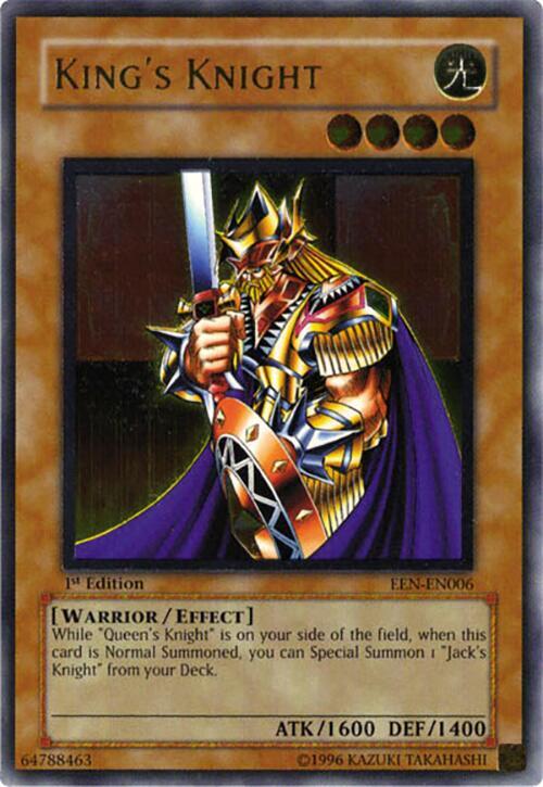 King's Knight (UTR) EEN-EN006 card from Elemental Energy