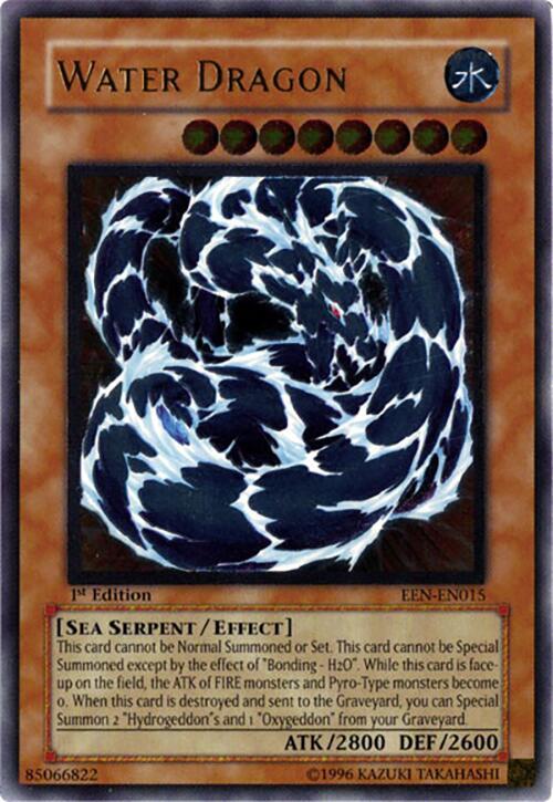 Water Dragon (UTR) EEN-EN015 card from Elemental Energy