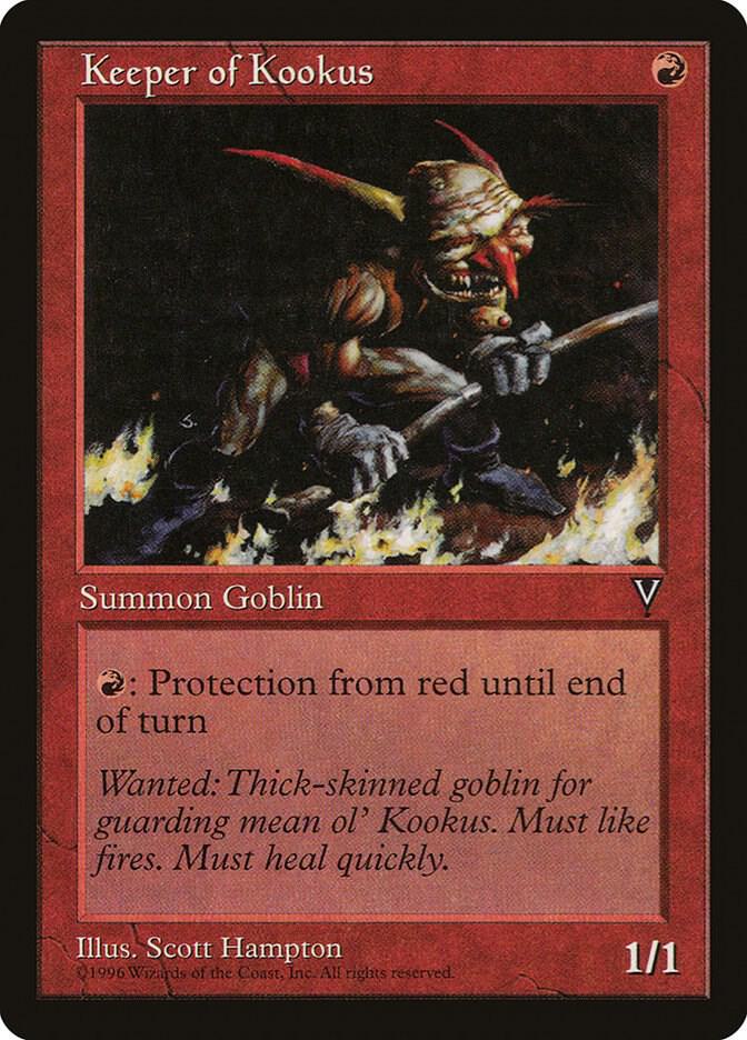 Keeper of Kookus card from Visions