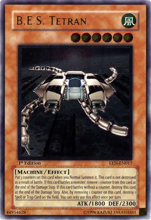 B.E.S. Tetran (UTR) EEN-EN017 card from Elemental Energy