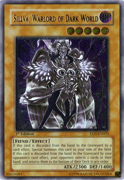 Sillva, Warlord of Dark World (UTR) EEN-EN023 card from Elemental Energy