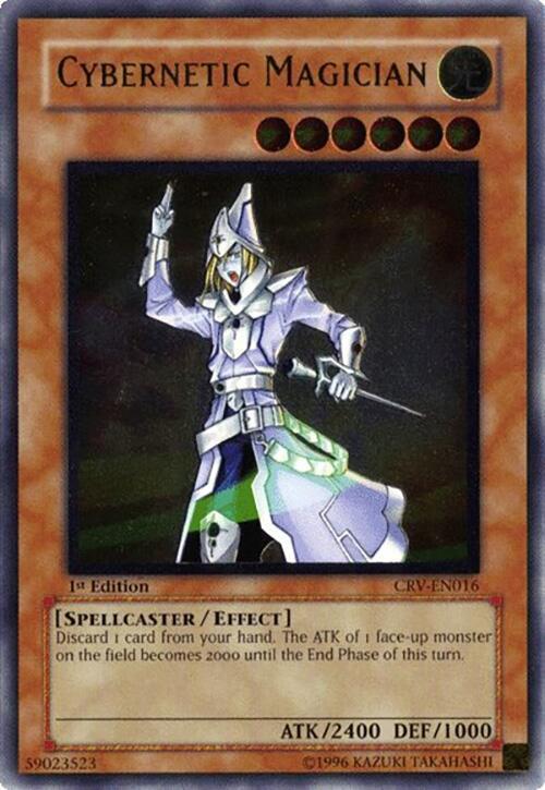 Cybernetic Magician (UTR) CRV-EN016 card from Cybernetic Revolution