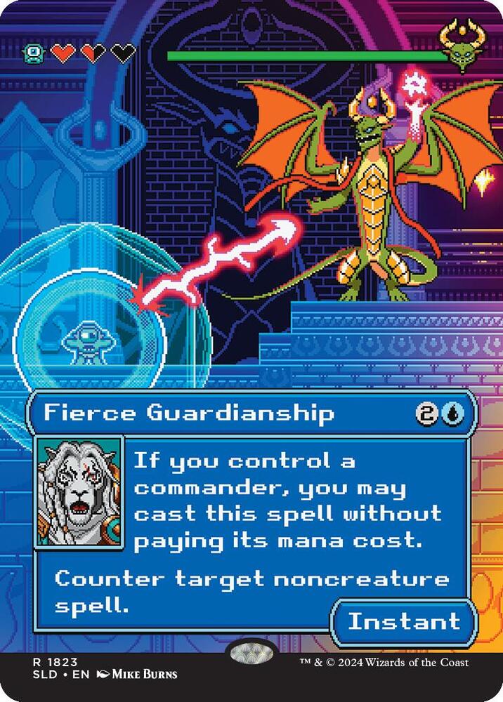 Fierce Guardianship 1823 card from Secret Lair Drop Series