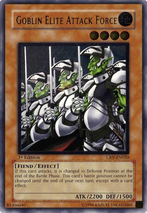 Goblin Elite Attack Force (UTR) CRV-EN020 card from Cybernetic Revolution