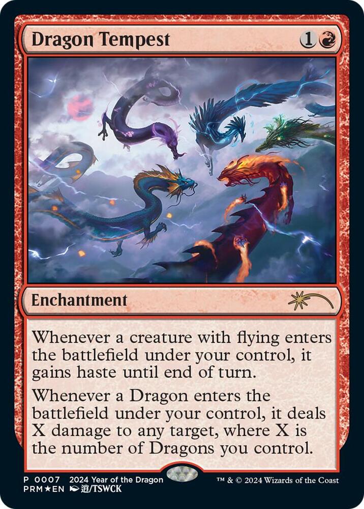 Dragon Tempest (Year of the Dragon 2024) 7 card from Standard Showdown Promos