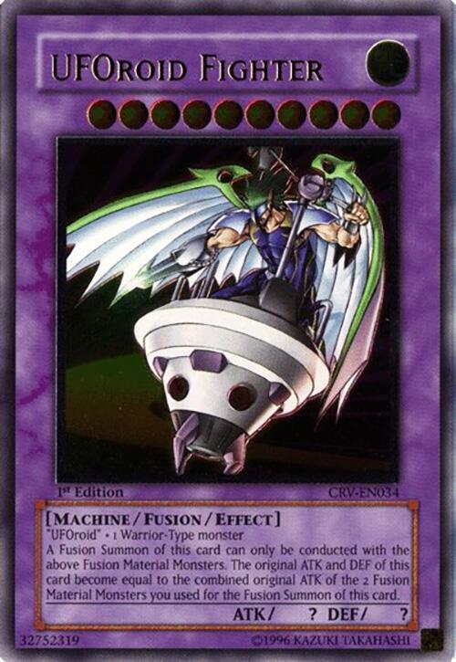 UFOroid Fighter (UTR) CRV-EN034 card from Cybernetic Revolution
