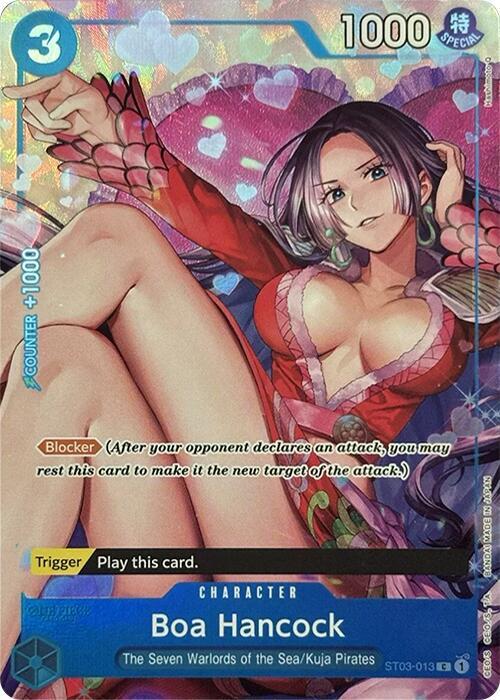 Boa Hancock (Premium Card Collection -Best Selection Vol. 2-) ST03-013 card from One Piece Promotion Cards