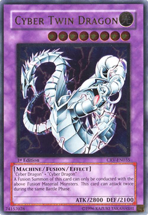 Cyber Twin Dragon (UTR) CRV-EN035 card from Cybernetic Revolution
