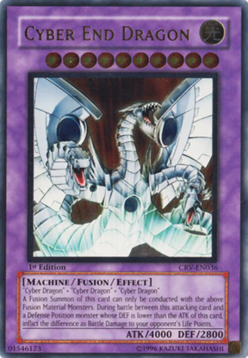 Cyber End Dragon (UTR) CRV-EN036 card from Cybernetic Revolution