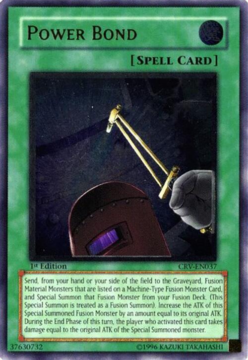 Power Bond (UTR) CRV-EN037 card from Cybernetic Revolution