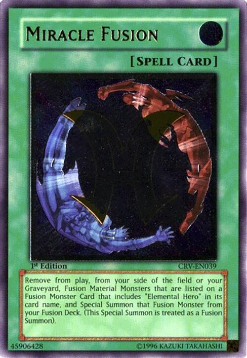 Miracle Fusion (UTR) CRV-EN039 card from Cybernetic Revolution