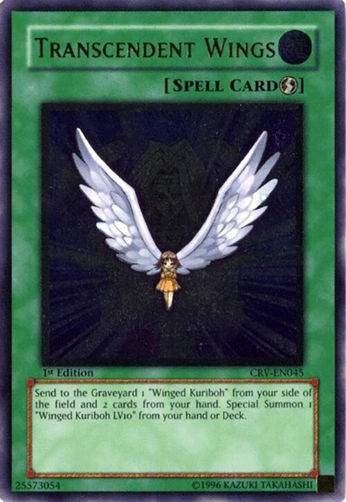 Transcendent Wings (UTR) CRV-EN045 card from Cybernetic Revolution