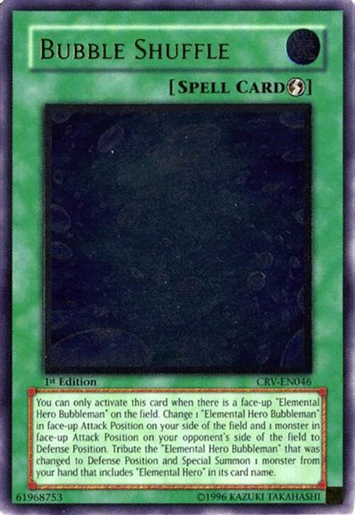Bubble Shuffle (UTR) CRV-EN046 card from Cybernetic Revolution