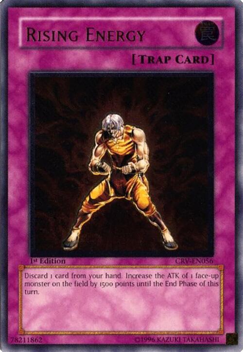 Rising Energy (UTR) CRV-EN056 card from Cybernetic Revolution