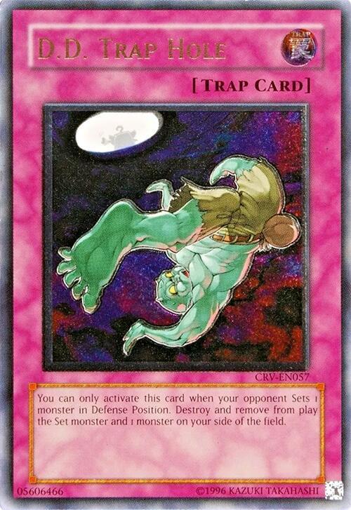 D.D. Trap Hole (UTR) CRV-EN057 card from Cybernetic Revolution