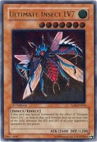 Ultimate Insect LV7 (UTR) TLM-EN010 card from The Lost Millennium