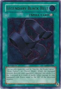 Legendary Black Belt (UTR) TLM-EN045 card from The Lost Millennium