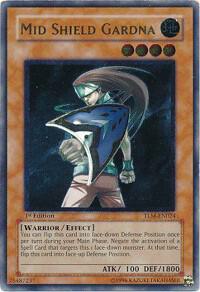 Mid Shield Gardna (UTR) TLM-EN024 card from The Lost Millennium