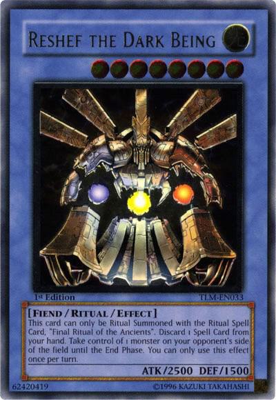 Reshef the Dark Being (UTR) TLM-EN033 card from The Lost Millennium