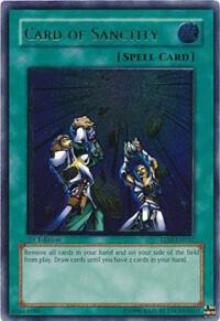 Card of Sanctity (UTR) TLM-EN037 card from The Lost Millennium
