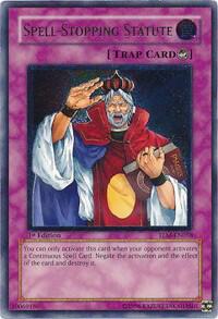 Spell-Stopping Statute (UTR) TLM-EN058 card from The Lost Millennium