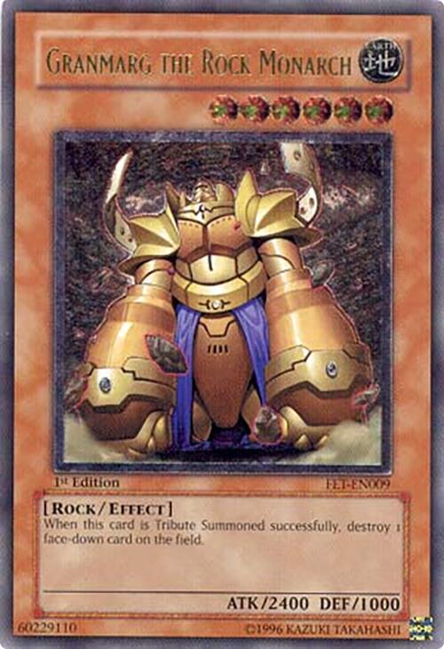 Granmarg the Rock Monarch (UTR) FET-EN009 card from Flaming Eternity