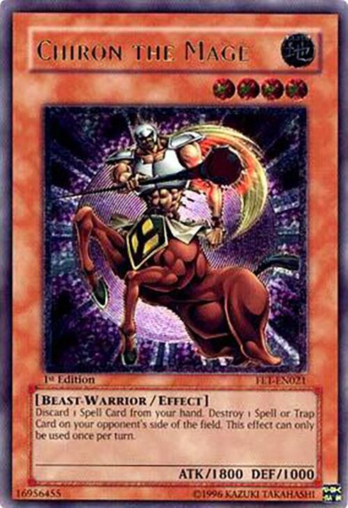 Chiron the Mage (UTR) FET-EN021 card from Flaming Eternity